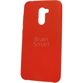 Чехол накладка силиконовая Xiaomi Pocophone F1 Silicone Case (14) Красный фото