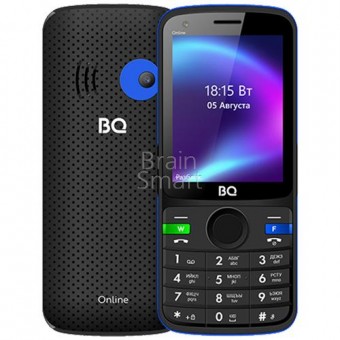 Мобильный телефон BQ Online 2800G Черный/синий фото