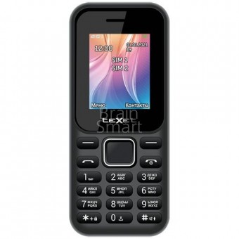 Мобильный телефон Texet  TM-123 черный фото