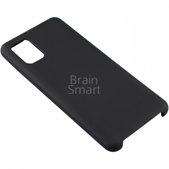 Чехол накладка силиконовая Samsung A31 2020 Silicone Case Черный (18) фото