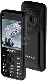 Мобильный телефон Maxvi P12 черный фото