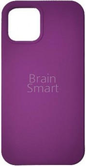 Чехол накладка силиконовая iPhone 12/12 Pro Silicone Case Фиолетовый (45) фото