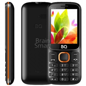 Мобильный телефон BQ Step L+ 2440 Черный-оранжевый фото