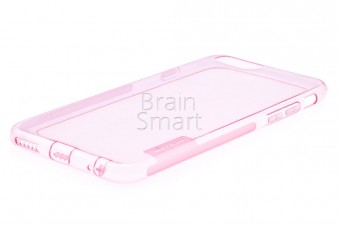 Чехол силикон iPhone 6/6S Nillkin прозрачно-розовый фото