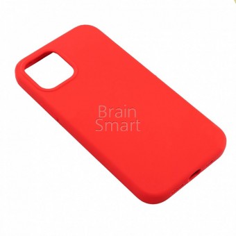 Чехол накладка силиконовая iPhone 12/12 Pro Silicone Case Красный (14) фото