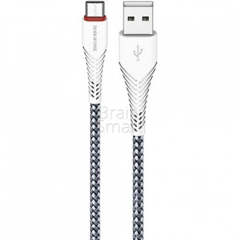 USB кабель Borofone BX25 Powerful Type-C (1.2м) White фото