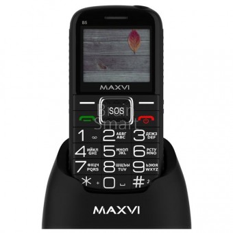 Мобильный телефон Maxvi B5 Синий фото