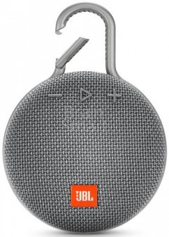 Колонка портативная JBL CLIP 3 серый фото