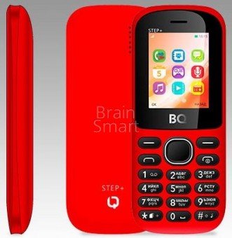 Мобильный телефон BQ Step Plus 1807 красный фото