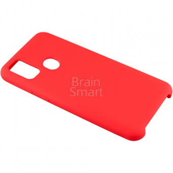 Чехол накладка силиконовая Samsung M21/M30S 2020 Silicone Case Красный (14) фото