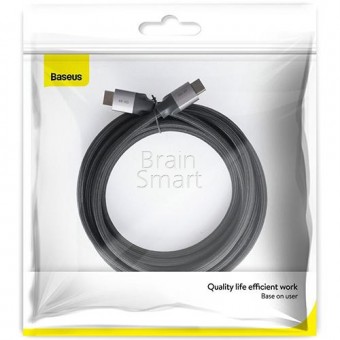 USB кабель Baseus Enjoyment Series 4KHD Male ToKHD Male Adapter Cable 2m Серый фото