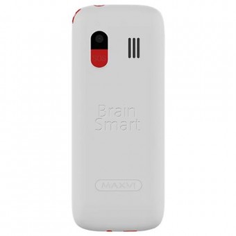 Мобильный телефон Maxvi C26 Белый-красный фото