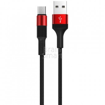 USB кабель Borofone BX21 Outstanding Miсro (1м) Black/Red фото