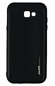 Чехол накладка силиконовая Samsung A720 (2017) SMTT Simeitu Soft touch черный