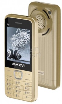 Мобильный телефон Maxvi P9 золотистый фото