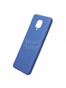 Чехол накладка силиконовая Redmi Note 9S Monarch Premium PS-01 Blue фото