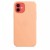 Чехол накладка силиконовая iPhone 12/12 Pro Silicone Case Молочно-Желтый (51) фото