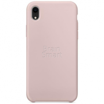 Чехол накладка силиконовая iPhone XR Silicone Case (19) Нежно-Розовый фото