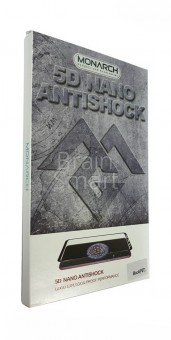Стекло защитное iPhone 7/8 Monarch Full Glue Antishock 5D Black фото