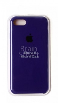 Накладка силиконовая iPhone 7/8 Soft Touch 360 фиолетовый фото