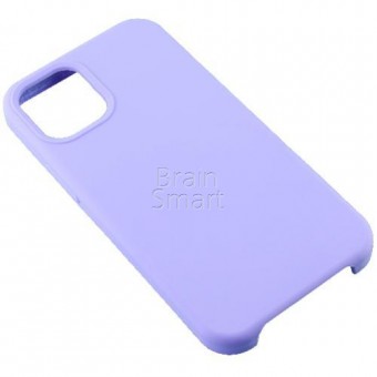 Чехол накладка силиконовая iPhone 12/12 Pro Silicone Case Лаванда (41) фото