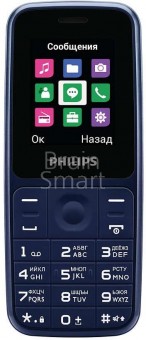 Мобильный телефон Philips E125 Синий фото
