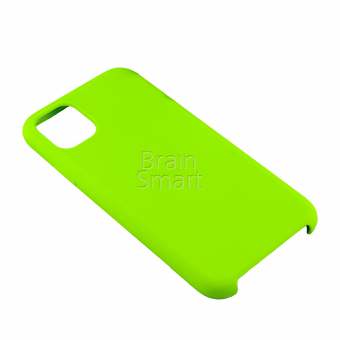 Чехол накладка силиконовая iPhone 11 Pro Max Silicone Case Яркий зеленый (31) фото