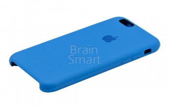 Накладка силиконовая iPhone 6/6S Soft Touch 360 синий фото