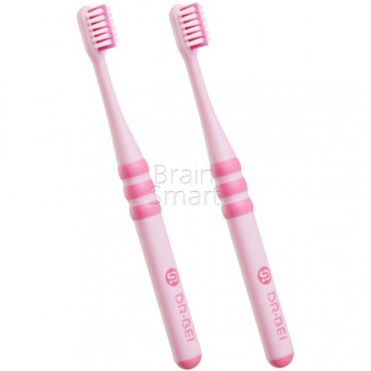 Детская зубная щетка Xiaomi Dr.Bei Toothbrush (2шт.) Pink Умная электроника фото