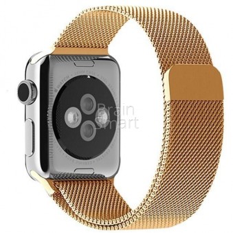 Ремешок Apple Watch 42mm золотистый фото