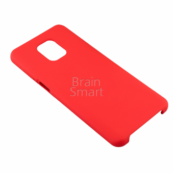 Чехол накладка силиконовая Xiaomi Redmi Note 9 Pro/Note 9S Silicone Case Красный (14) фото