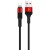 USB кабель Borofone BX21 Outstanding Lightning (1м) Black/Red фото