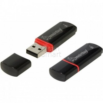 USB Flash Smart Buy Crown 16Gb Black фото