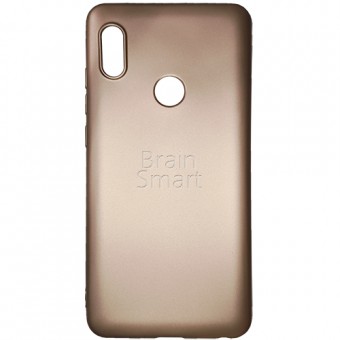 Чехол накладка силиконовая Xiaomi Redmi Note 5 Brauffen Gold фото
