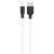 USB кабель Hoco X21 Plus Silicone Ligthning 1M Черный/белый фото