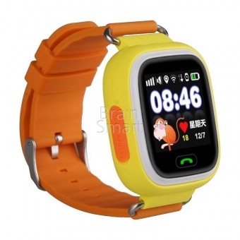 Смарт-часы детские Q80 желтый/оранжевый фото