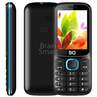 Мобильный телефон BQ Step L+ 2440 Черный-синий фото