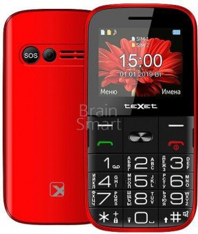 Мобильный телефон Texet TM-B227 Красный фото