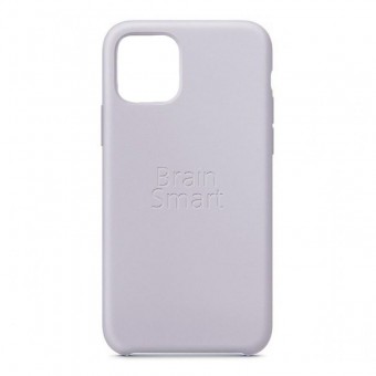 Чехол накладка силиконовая iPhone 11 Silicone Case Светло-Серый (10) фото