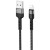 USB кабель Borofone BX34 Advantage Lightning  (1м) Black фото