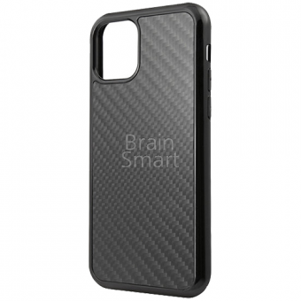 Чехол накладка карбон iPhone 11 Pro Max Mercedes Черный фото
