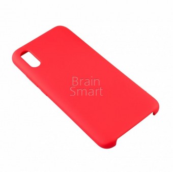 Чехол накладка силиконовая Xiaomi Redmi 9A Silicone Case Красный (14) фото