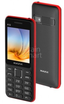 Мобильный телефон Maxvi K12 черный+красный фото