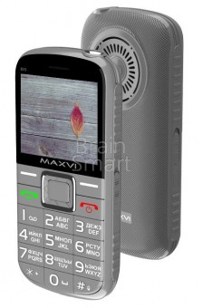 Мобильный телефон Maxvi B5 серый фото