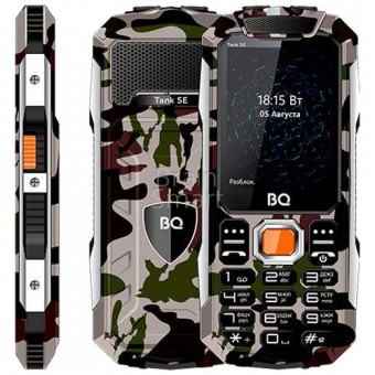Мобильный телефон BQ Tank SE 2432 Зелёный фото