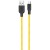 USB кабель Hoco X21 Plus Fluorescent Silicone Micro Желтый фото