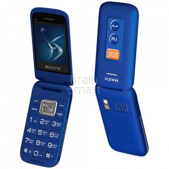 Мобильный телефон Maxvi E5 Синий фото