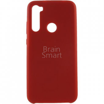 Чехол накладка силиконовая Xiaomi Redmi Note 8 Silicone Case (14) Красный фото