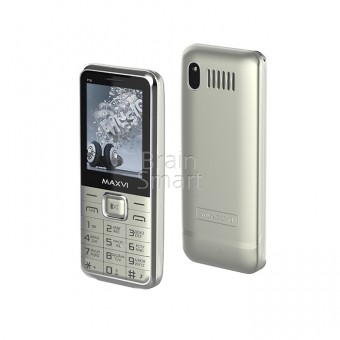 Мобильный телефон Maxvi P16 серебро фото