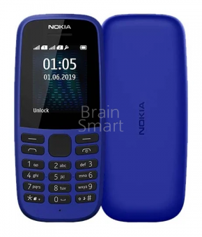 Мобильный телефон Nokia 105 SS (ТА-1203) Синий фото